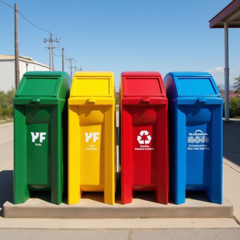 Reciclaje en estaciones YPF
